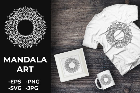 Enhance Your Graphics with Circular Pattern Mandala Art 202