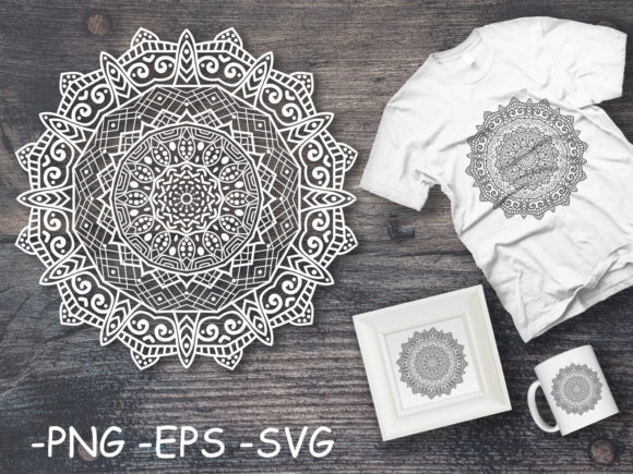 Exploring Circular Pattern Mandala Art 11 for Crafts and Graphics