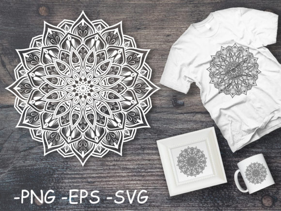 Exploring Circular Pattern Mandala Art 112
