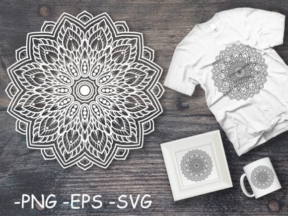 Exploring Circular Pattern Mandala Art 63 for Crafts and Graphics