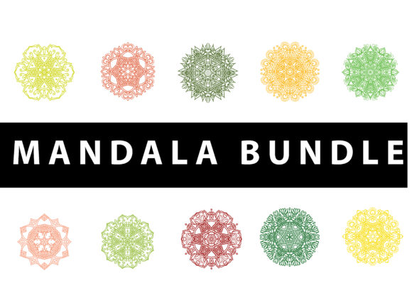 Exploring Mandala Pack: A Vibrant Graphics and Patterns Asset