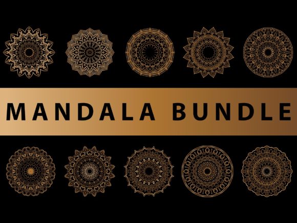Exploring the Versatile Mandala Pack Gold Pattern