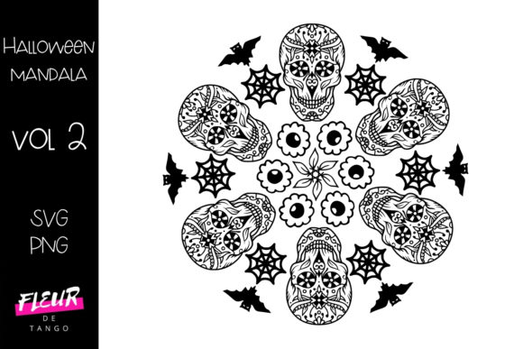 HALLOWEEN Mandala Vol.2: A Must-Have for Creative Graphics