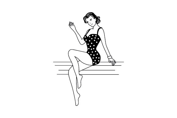 Pin Up Girl Coloring Page: A Versatile Beauty Amp Craft Asset