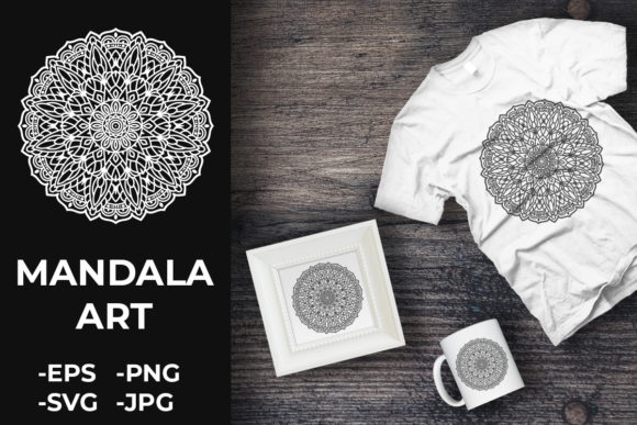 Review: Circular Pattern Mandala Art 146 for Crafts and Graphics