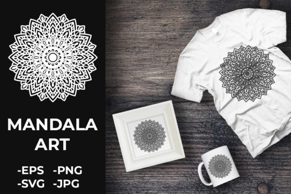Review: Circular Pattern Mandala Art 187 for Graphics and Crafts