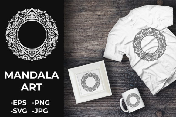 Review: Circular Pattern Mandala Art 195 for Graphics and Crafts