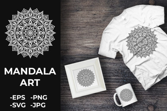 Review: Circular Pattern Mandala Art 226 for Graphics and Crafts