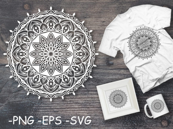 Review: Circular Pattern Mandala Art 47 for Creative Graphics