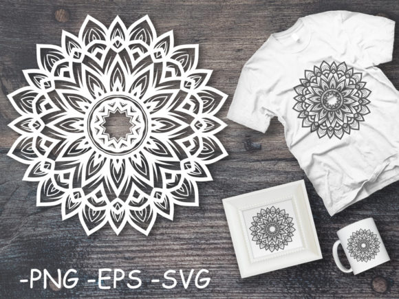 Review: Circular Pattern Mandala Art 56 for Graphics and Crafts