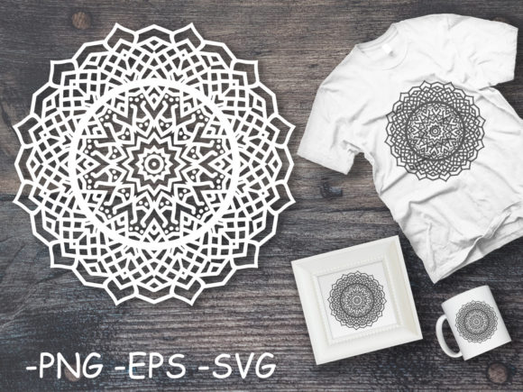 Review: Circular Pattern Mandala Art 6 for Graphics and Crafts