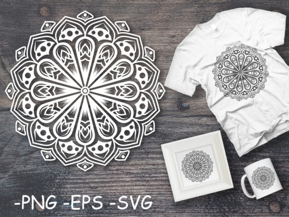 Review: Circular Pattern Mandala Art 60 for Crafts and Graphics