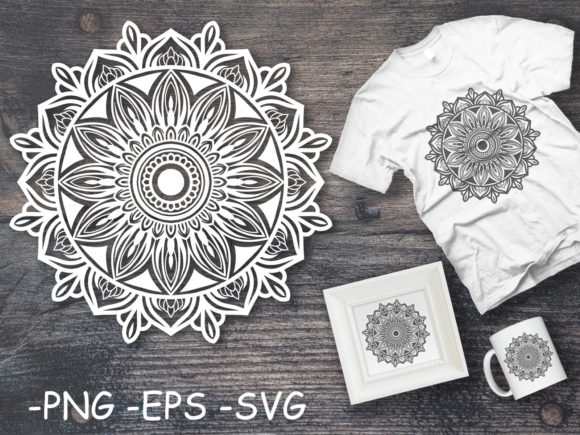 Review: Circular Pattern Mandala Art 67 for Graphics and Crafts