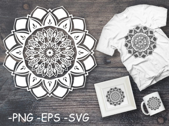 Review: Circular Pattern Mandala Art 82 for Graphics and Crafts