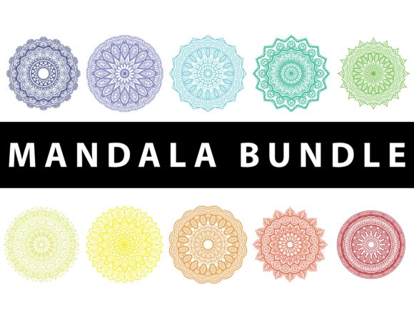 Review: Mandala Pack Cute Color Vector for Graphics & Patterns