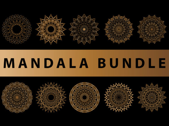 Review: Mandala Premium Gold Pack for Graphics and Patterns
