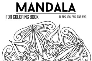 Reviewing Mandala Design 45 for Graphics and Coloring Pages