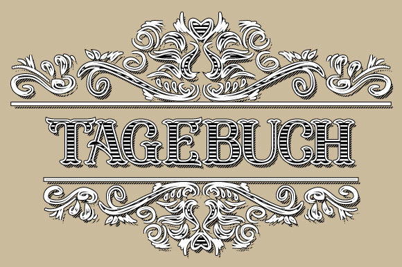 Tagebuch Vintage Ornamental Frame: A Designer's Review